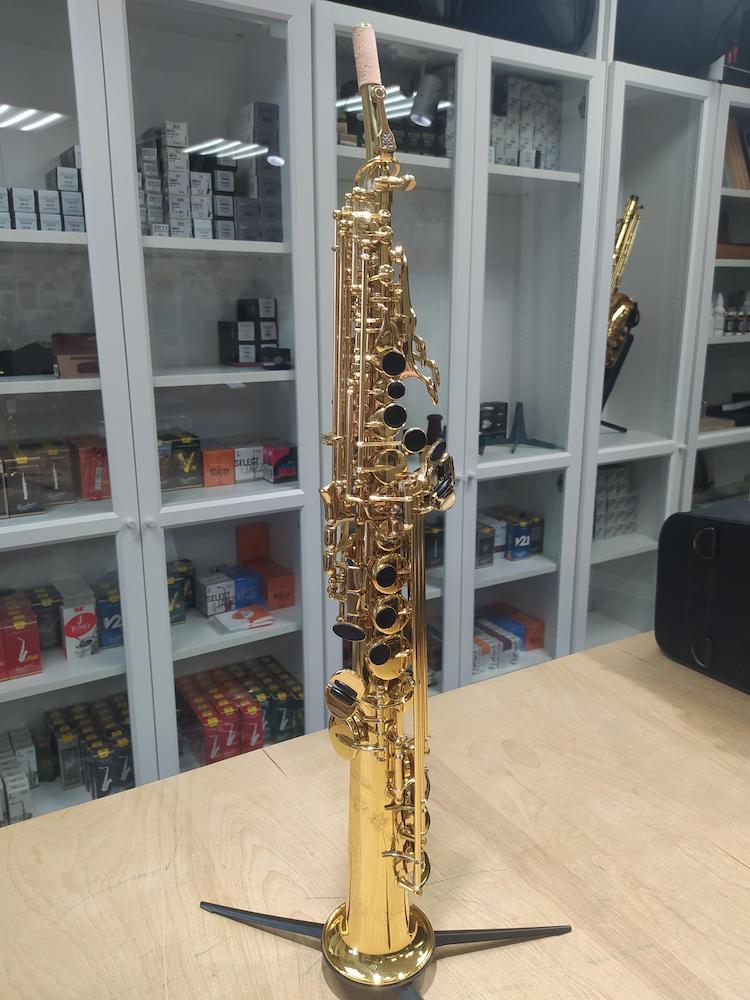 Сопрано-саксофон XYZ - Доценко и Ко. модель Pro, золотой лак