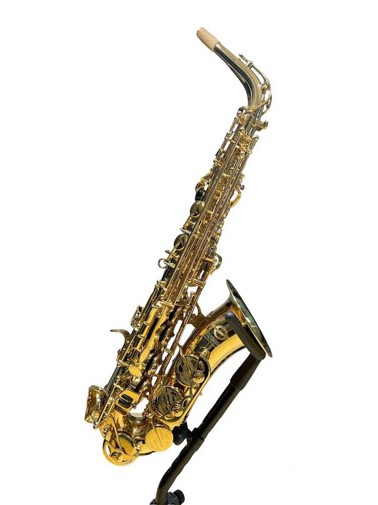 Альт-саксофон Доценко и Ко. DAS-603, полупрофессиональный, золотой лак
