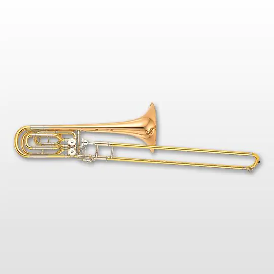 Бас-тромбон Yamaha YBL-620G, профессиональный, томпаковый раструб