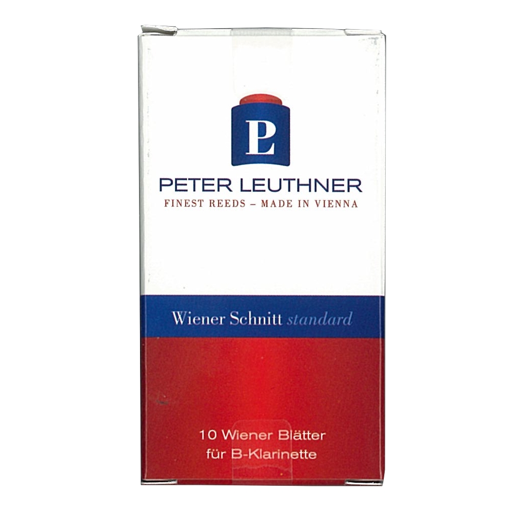 Трости для Кларнета Bb Peter Leuthner Wiener Schnitt № 4 Standard, венский срез (10 шт.)