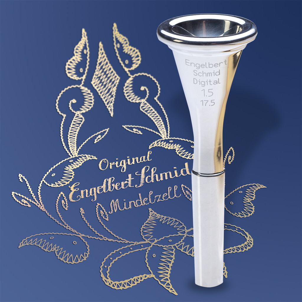 Мундштук для Валторны Engelbert Schmid Digital № 1,5 диаметр 17,5 мм