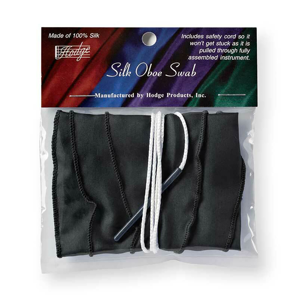 Салфетка для внутренней протирки Гобоя Hodge, шёлк, цвет черный