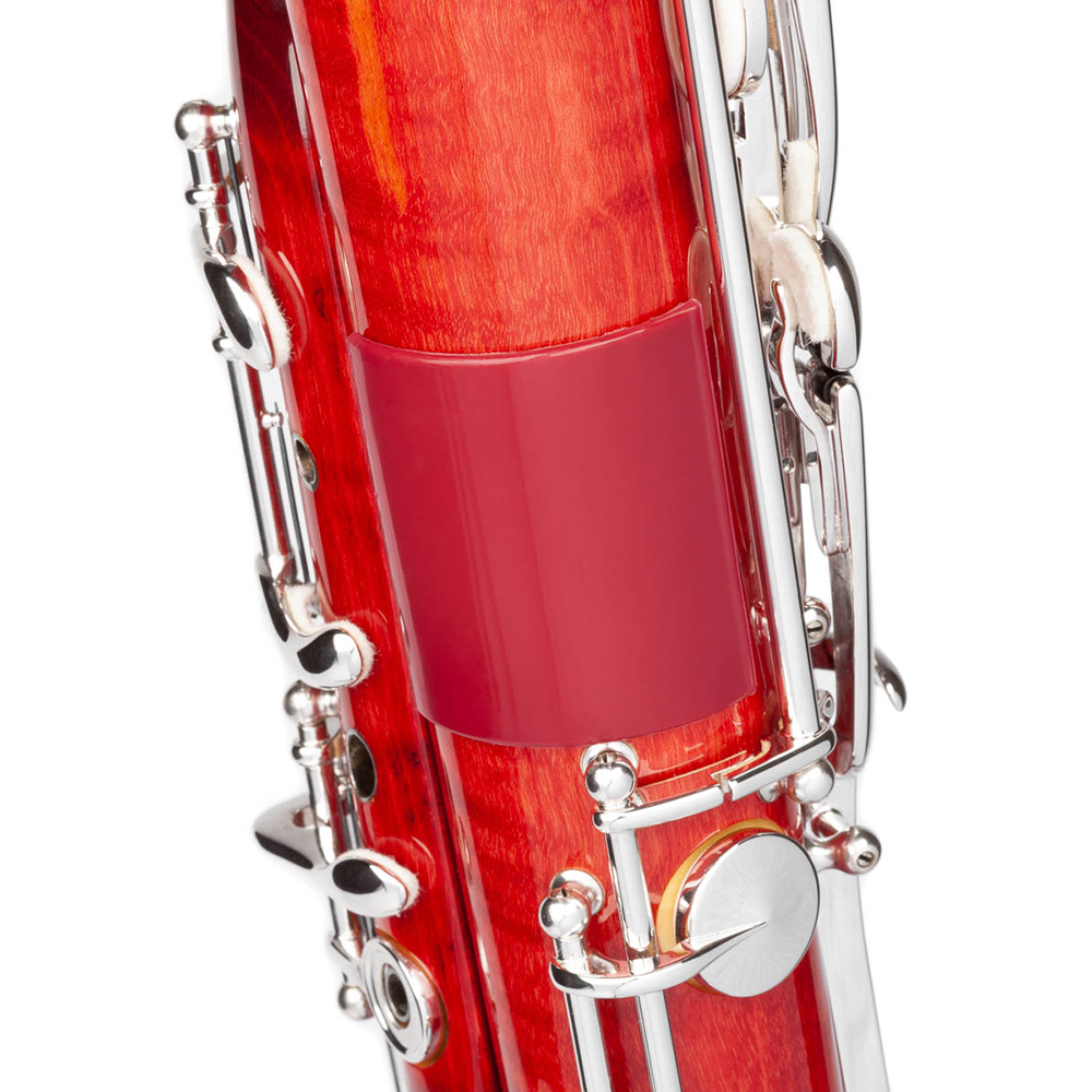 Упор под левую руку для Фагота MyGrip, коричневый махагон, толщина 2 мм