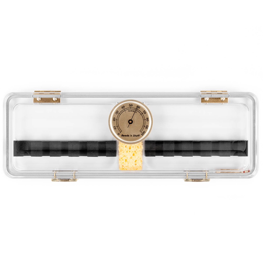 Футляр c гигрометром для тростей Фагота Reeds 'n Stuff, на 10 тростей