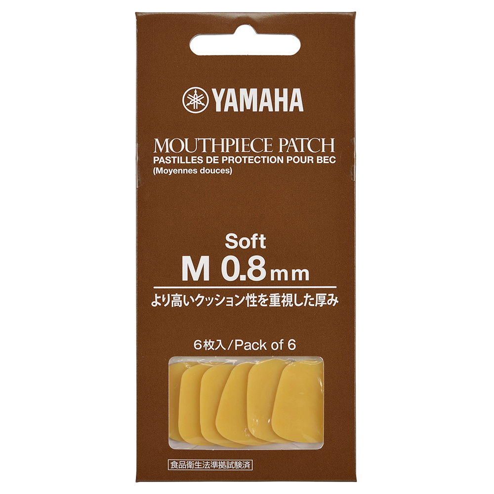 Наклейка на мундштук Yamaha Mouthpiece Patch M, мягкая 0,8 мм (6 шт.)
