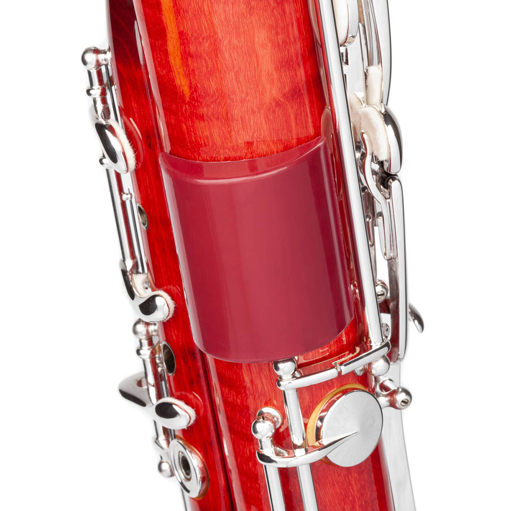 Упор под левую руку для Фагота MyGrip, коричневый махагон, толщина 12 мм