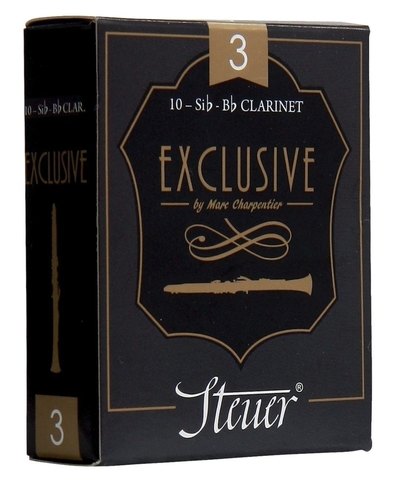 Трости для Кларнета Bb Steuer Exclusive  № 3 (10 шт.)