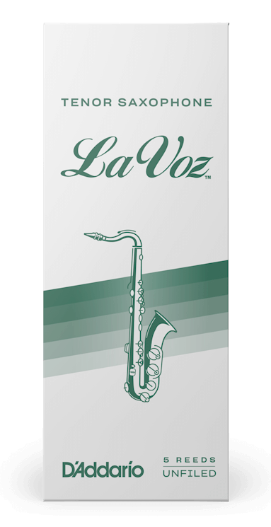 Трости для Тенор-саксофона D'Addario La Voz Medium Soft, unfiled (5 шт.)