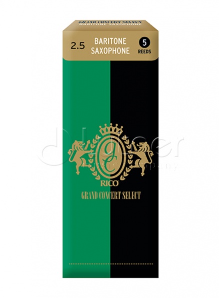 Трости для Баритон-саксофона D'Addario Grand Concert Select № 2,5 filed (5 шт.)