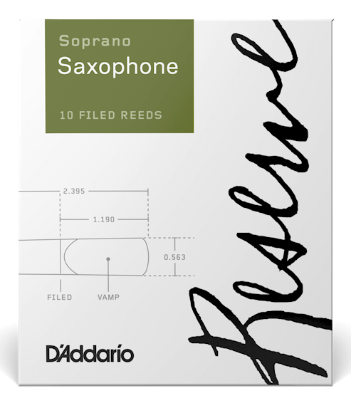 Трости для Сопрано-саксофона D'Addario Reserve № 3+ filed (10шт.)
