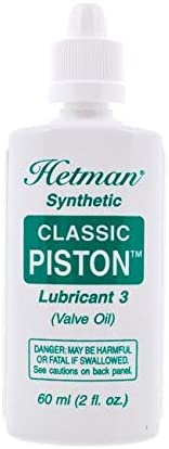 Масло для помп медных духовых инструментов Hetman Synthetic Oil Lubricant 3 Classic Piston (60 мл)