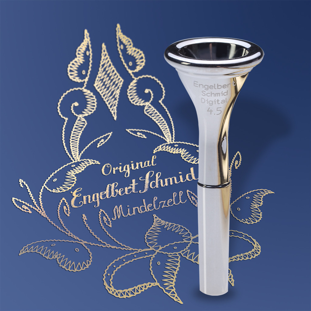 Мундштук для Валторны Engelbert Schmid Digital № 4,5 диаметр  17 мм