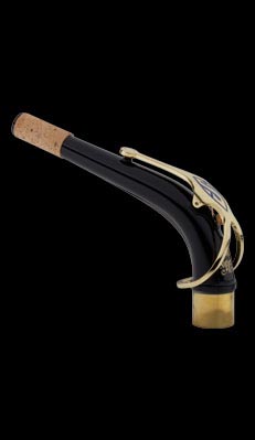 Эска для Альт-саксофона Selmer Super Action 80 Series II NO GO, черный лак, механика - золотой лак