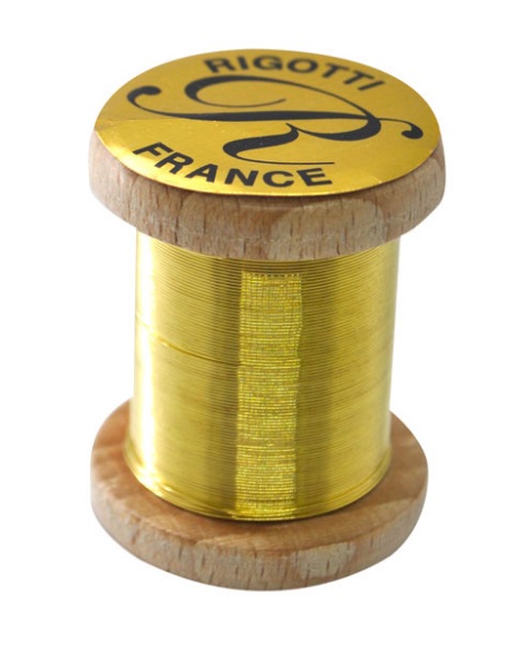 Проволока латунная для тростей Гобоя Rigotti, d 0,3 мм, на катушке (25 м)