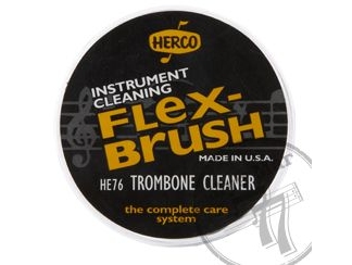 Ершик гибкий для Тромбона Herco Flex-Brush Trombone Cleaner, двухсторонний