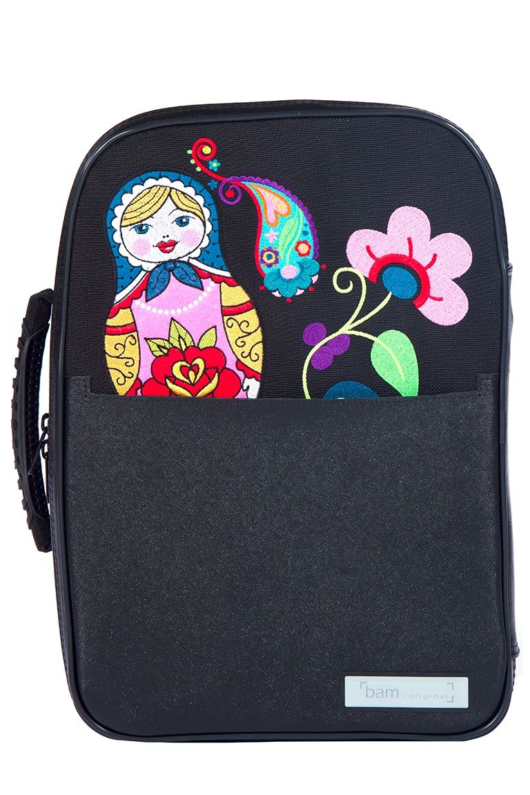 Футляр для пары Кларнетов Bb и A BAM KATYUSHKA, чёрный