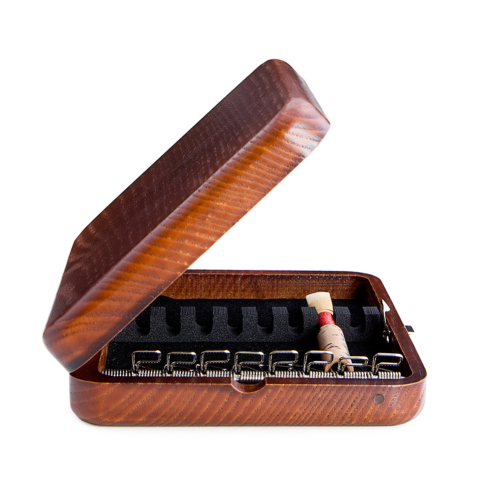 Футляр для тростей Гобоя Reeds 'n Stuff, на 8 тростей, махагон