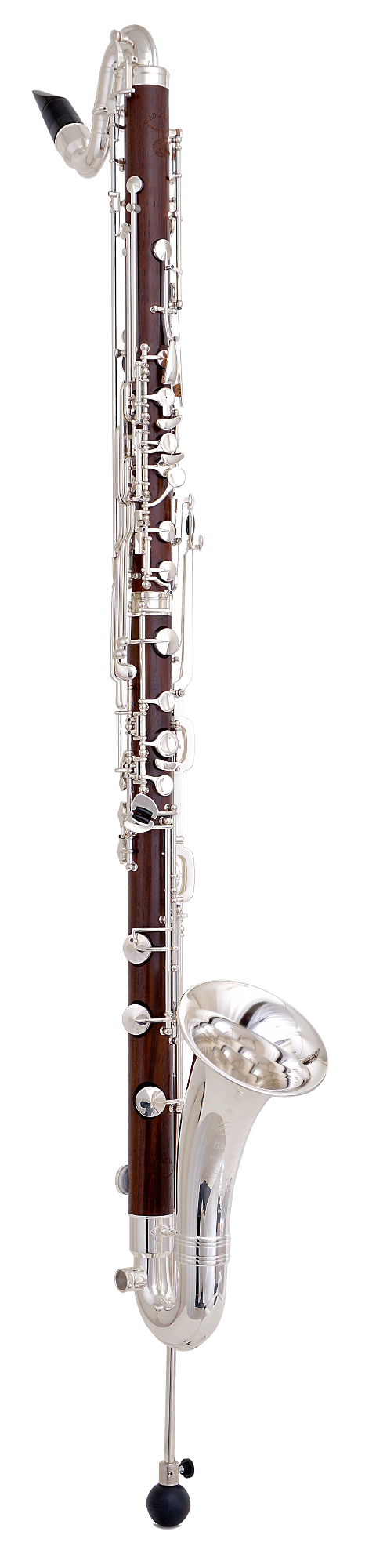 Бас-кларнет Bb немецкий Oscar Adler & Co. model 410, диапазон до нижнего Eb