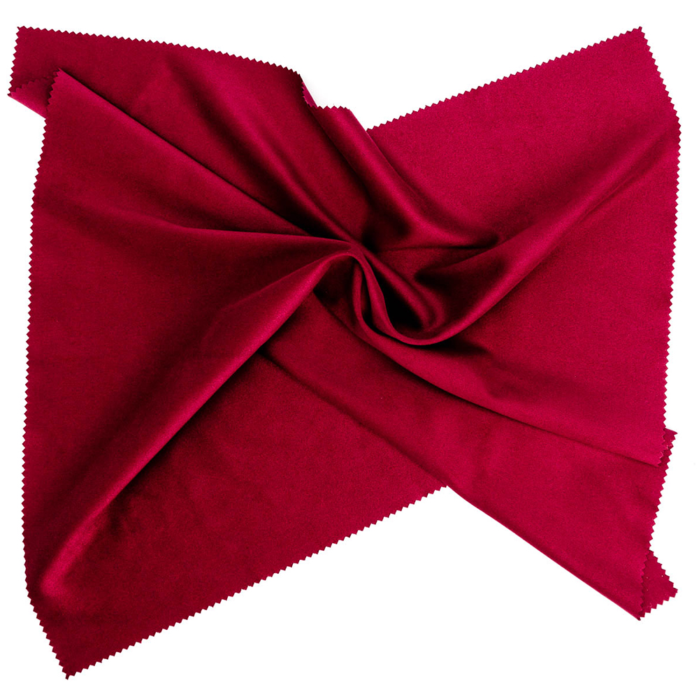 Салфетка для протирки музыкальных инструментов Koelbl, микрофибра, бордовая