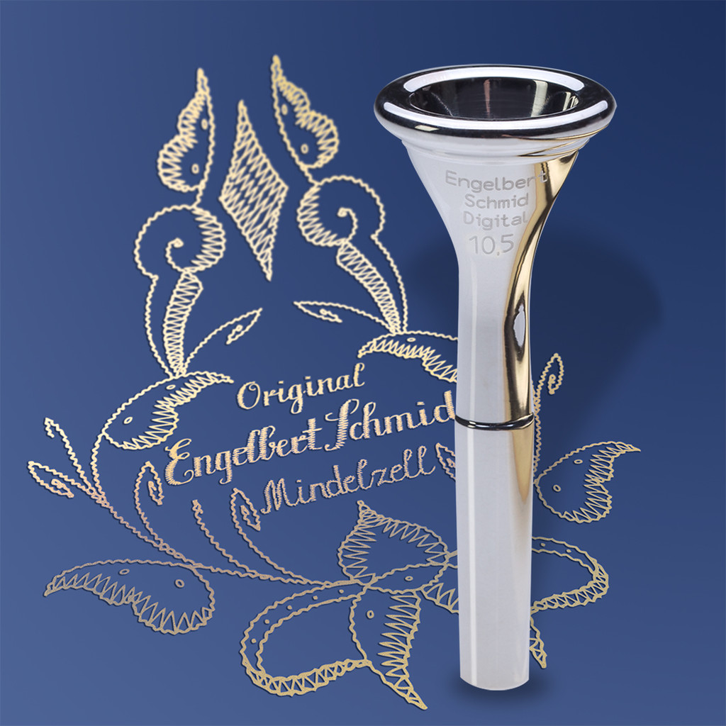 Мундштук для Валторны Engelbert Schmid Digital № 10,5 диаметр 18 мм
