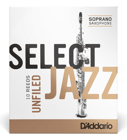 Трости для Сопрано-саксофона D'Addario Select Jazz № 3 Soft, unfiled (10 шт.) Трости для Сопрано-саксофона D'Addario Select Jazz № 3 Soft, unfiled (10 шт.)