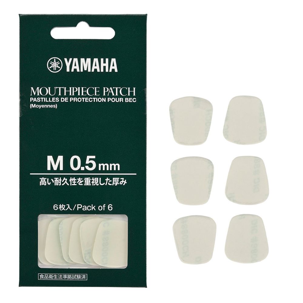 Наклейка на мундштук Yamaha Mouthepiece Patch M, 0,5 мм (6 шт.)