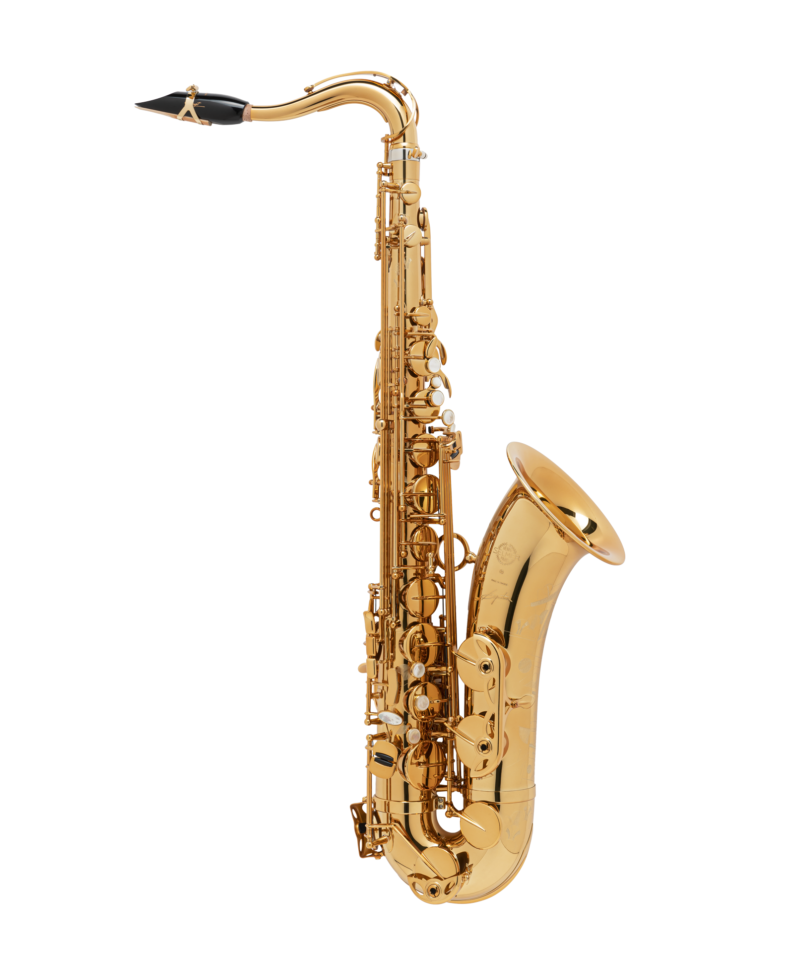 Тенор-саксофон Selmer Signature, профессиональный, золотой лак