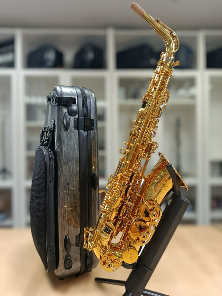 Альт-саксофон XYZ - Доценко и Ко. модель Artist, лак темное золото