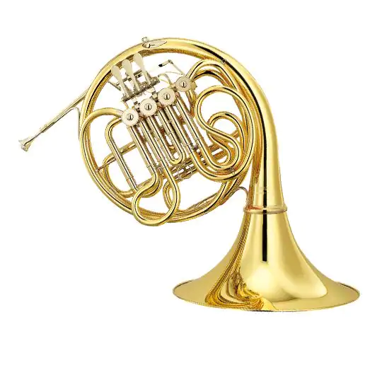 Валторна двойная F/Bb Yamaha YHR-567D, съемный раструб Валторна двойная F/Bb Yamaha YHR-567D, съемный раструб