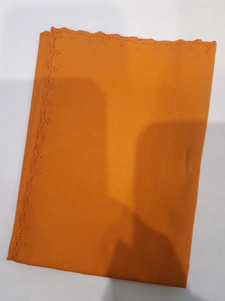 Салфетка для протирки внешней поверхности Флейты EasyMusic, цвет оранжевый