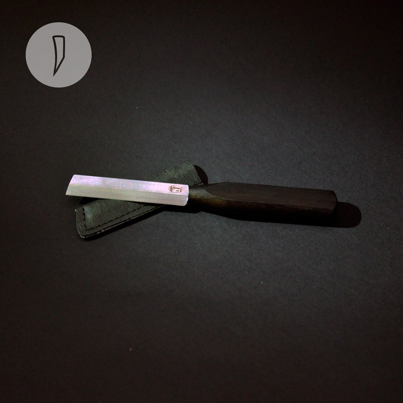 Нож для тростей гобоя Chiarugi, односторонний с вогнутым спуском