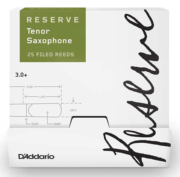 Трости для Тенор-саксофона D'Addario Reserve № 3+ filed (25 шт.)