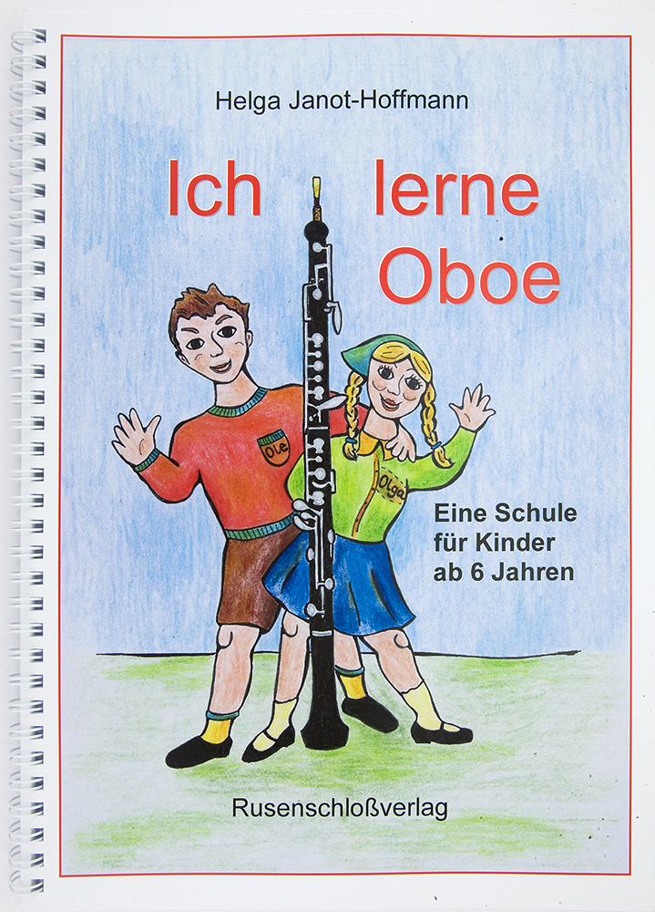 Книга "Ich lerne Oboe. Part 1" Helga Janot-Hoffmann