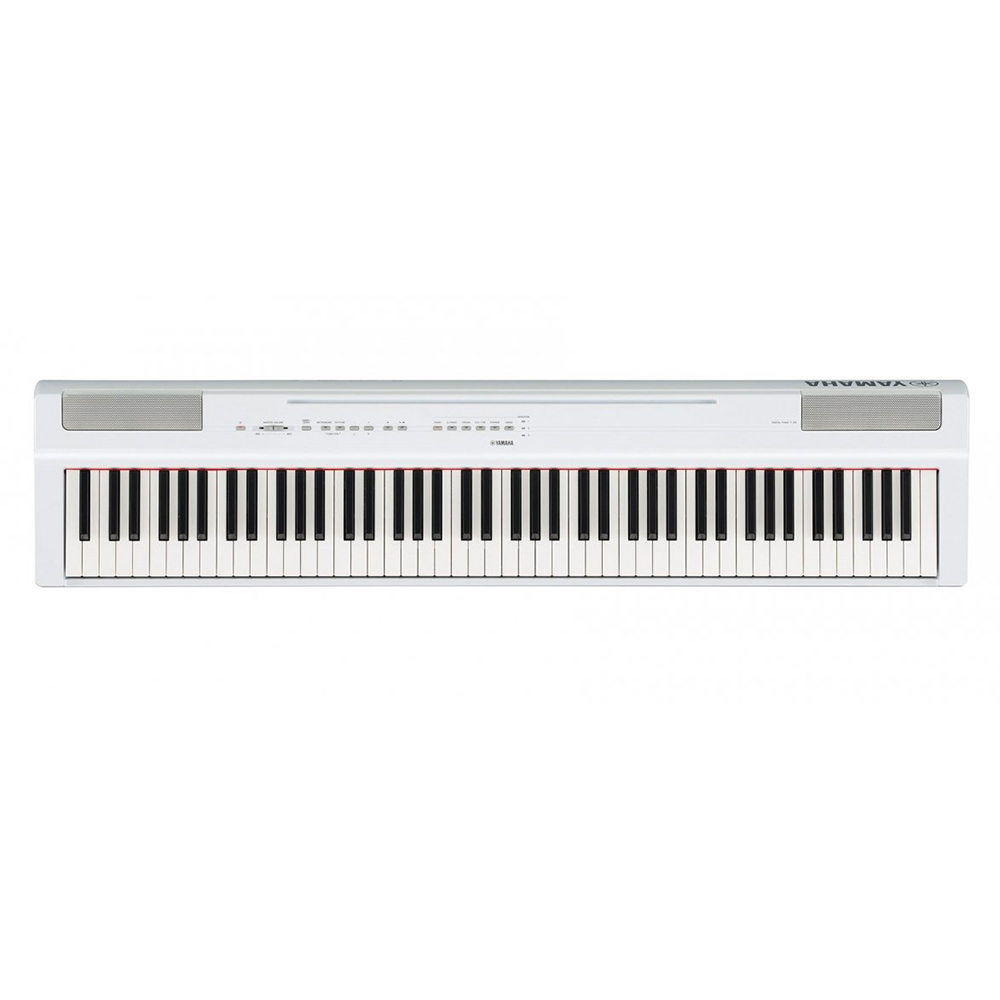 Цифровое фортепиано Yamaha P-125WH, белый