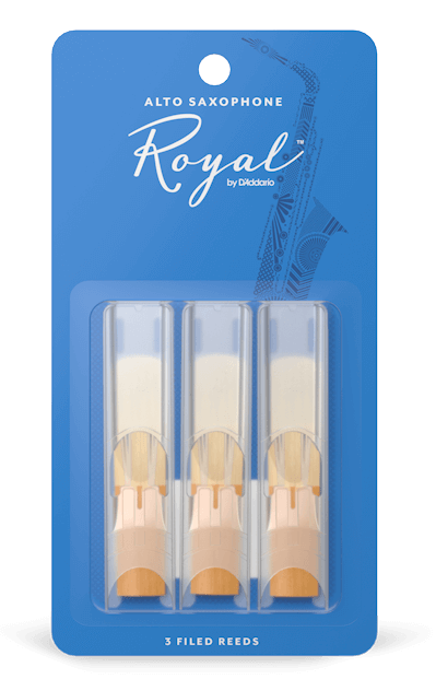 Трости для Альт-саксофона D'Addario Royal № 2,5 filed (3 шт.)