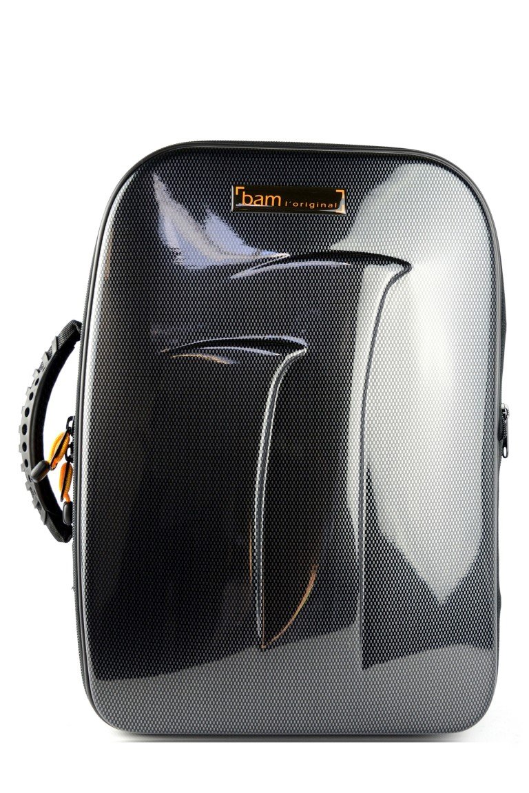 Футляр для пары Кларнетов Bb и A BAM NEW TREKKING Black Carbon look