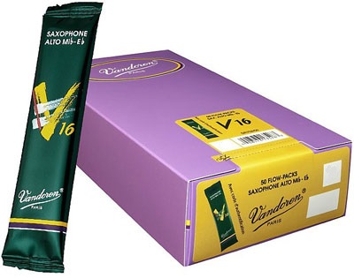 Трости для Альт-саксофона Vandoren V16 № 3 (50 шт.)
