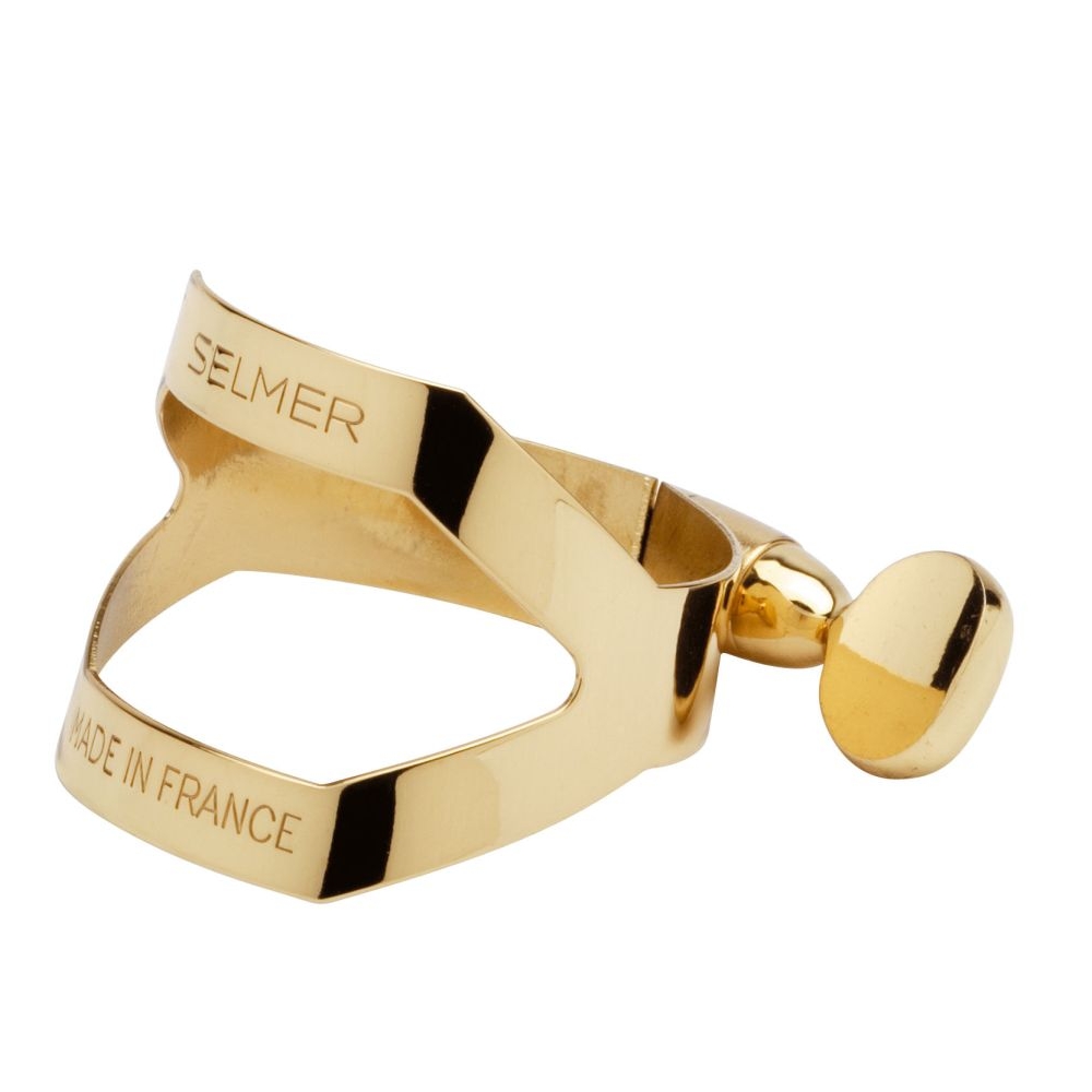 Лигатура для Альт-саксофона Selmer, золотой лак