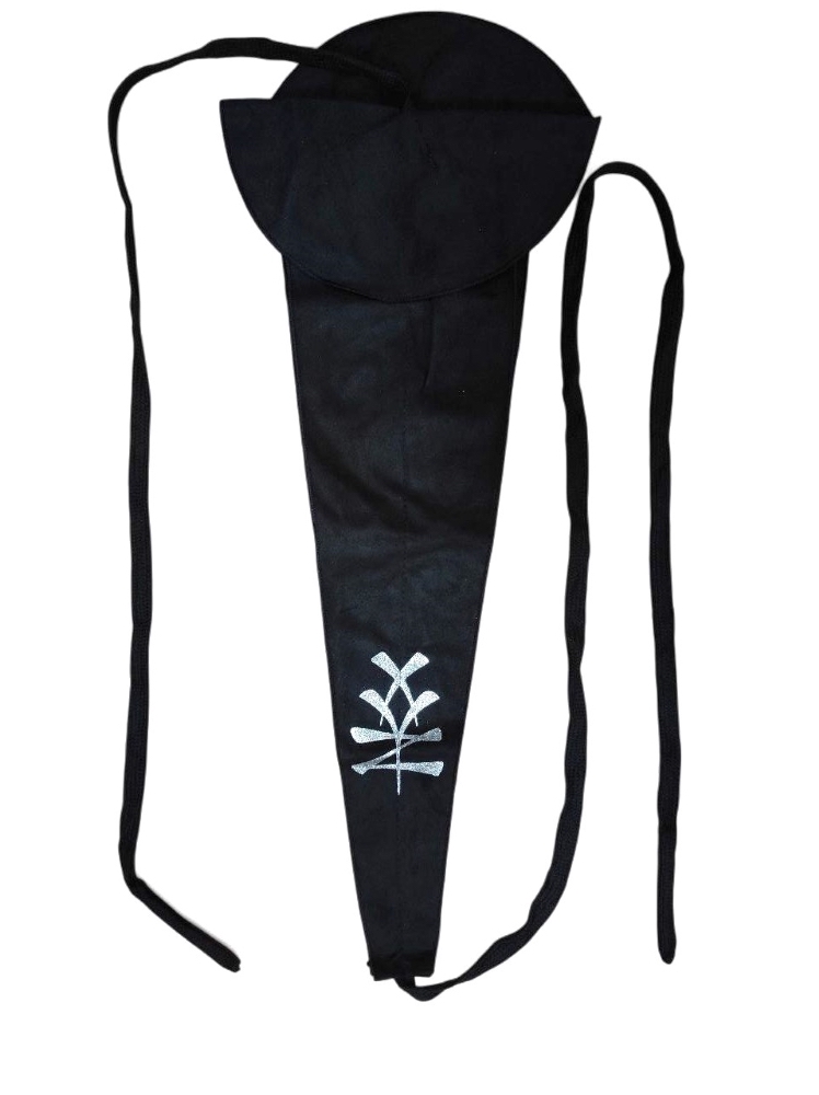 Салфетка для внутренней протирки Саксофона Доценко и Ко. XYZ, микрофибра, черная