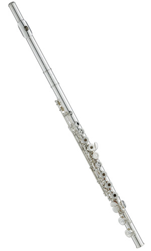 Флейта Yamaha YFL-777, профессиональная, с резонаторами, не в линию, E-механика, колено До