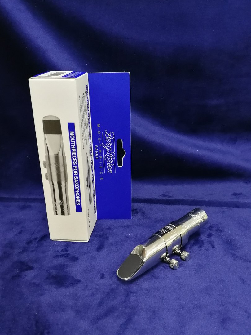 Мундштук для Тенор-саксофона Berg Larsen steel, с лигатурой и колпачком