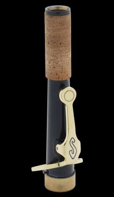 Эска для Сопрано-саксофона Selmer Series III NO GO, прямая, черный лак, механика золотой лак