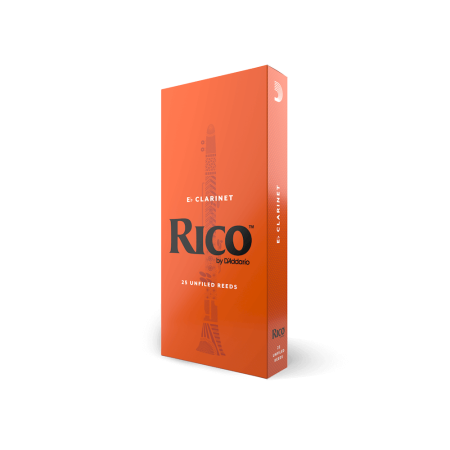 Трости для Кларнета-пикколо Eb D'Addario Rico № 1,5 unfiled (25 шт.)