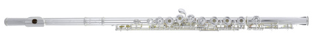 Флейта Yamaha YFL-472, полупрофессиональная, с резонаторами, не в линию, E-механика, колено До