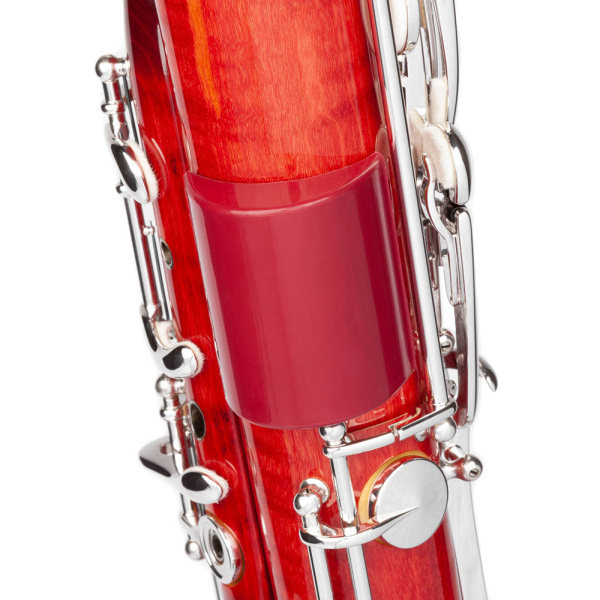 Упор под левую руку для Фагота MyGrip, коричневый махагон, толщина 16 мм