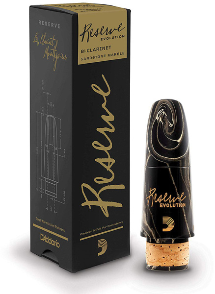 Мундштук для Кларнета Bb D'Addario Reserve Evolution Marble EV10E-MB, А 442Гц