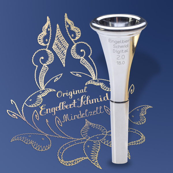 Мундштук для Валторны Engelbert Schmid Digital № 2,0 диаметр 18 мм