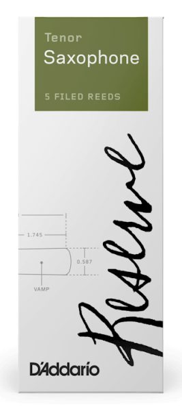 Трости для Тенор-саксофона D'Addario Reserve № 3 filed (5 шт.)