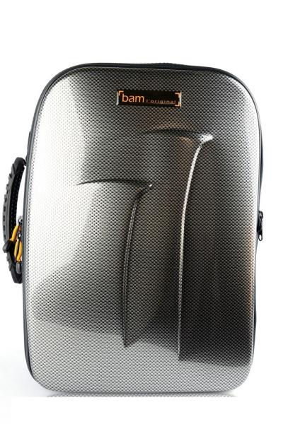 Футляр для пары Кларнетов Bb и A BAM NEW TREKKING Silver Carbon look