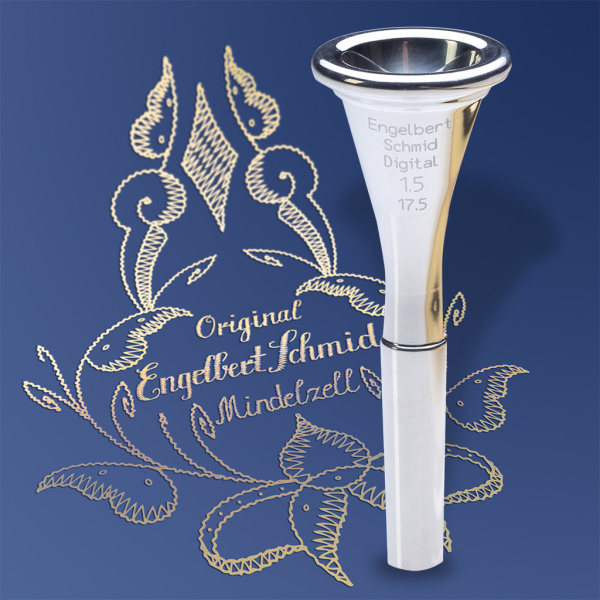Мундштук для Валторны Engelbert Schmid Digital № 1,5 диаметр 17,5 мм